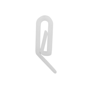 0100-16 - Clip p/ Argola - Branco (GCD)