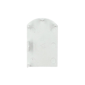 Tampa Do Bando Direita p/ Trilho Duplo Maxi - Branco - Ac8120 Tampa Do Bando Direita p/ Trilho Duplo Maxi - Branco - Ac8120
