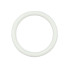 Argola Grossa 33mm - Branco