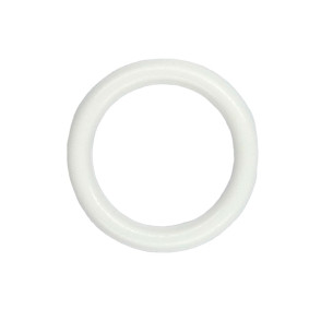 Argola Grossa 28mm - Branco