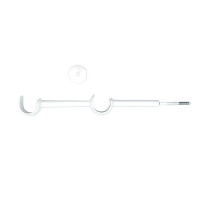 Sia17-Suporte Duplo Alongado - 28/28mm - Branco