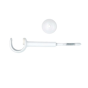 S60-Suporte Simples Alongado 28 c/ 7cm - Branco