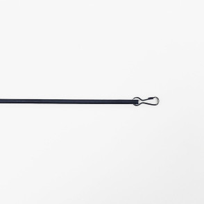 0035-17 - Puxador Stick de Cortinas 1m - Preto Fosco