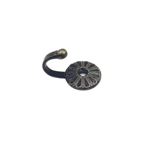 Abraçadeira de Metal Rosa Med - Ouro Velho - 4011-08