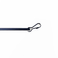 0017-17 - Puxador Stick de Cortinas 60cm - Preto Fosco 0017-17 - Puxador Stick de Cortinas 60cm - Preto Fosco