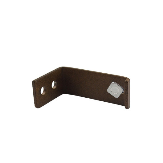 Suporte Simples Trilho Retangular - Aço - 2011-63 Suporte Simples Trilho Retangular - Aço - 2011-63