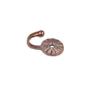 Abraçadeira de Metal Rosa Med - Gold Rose - 4011-62