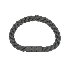 Abraçadeira de Tecido com imã elite pop com 50cm - Cinza - 1121-10