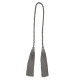 Abraçadeira de Tecido Luna com 60cm - Cinza - 1120-10 Abraçadeira de Tecido Luna com 60cm - Cinza - 1120-10