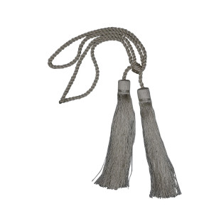 Abraçadeira de Tecido Magic dupla com 40cm - Cinza - 1118-10