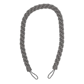 Abraçadeira de Tecido Crown com 40cm - Cinza - 1111-10