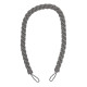 Abraçadeira de Tecido Crown com 40cm - Cinza - 1111-10 Abraçadeira de Tecido Crown com 40cm - Cinza - 1111-10