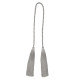 Abraçadeira de Tecido Luna com 60cm - Platinum - 1120-100 Abraçadeira de Tecido Luna com 60cm - Platinum - 1120-100