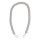 Abraçadeira de Tecido Crown com 40cm - Platinum - 1111-100 Abraçadeira de Tecido Crown com 40cm - Platinum - 1111-100