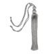 Abraçadeira de Tecido Firenze com 50cm - Platinum - 1109-100 Abraçadeira de Tecido Firenze com 50cm - Platinum - 1109-100