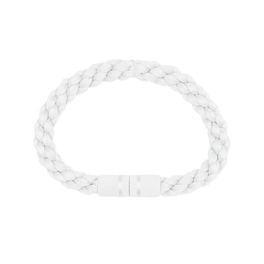 Abraçadeira de Tecido com Ímã Elite Pop com 50cm - Off White - 1121-20 Abraçadeira de Tecido com Ímã Elite Pop com 50cm - Off White - 1121-20
