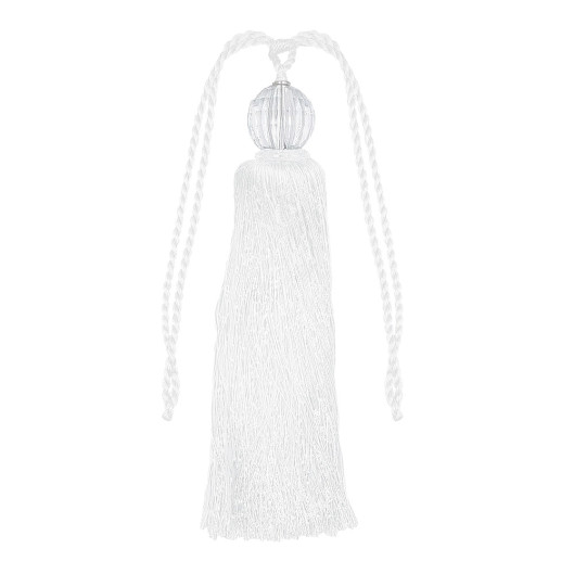 Abraçadeira de Tecido Crystal com 50cm - Off White - 1103-20 Abraçadeira de Tecido Crystal com 50cm - Off White - 1103-20