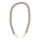 Abraçadeira de Tecido Crown com 40cm - Avelã - 1111-90 Abraçadeira de Tecido Crown com 40cm - Avelã - 1111-90