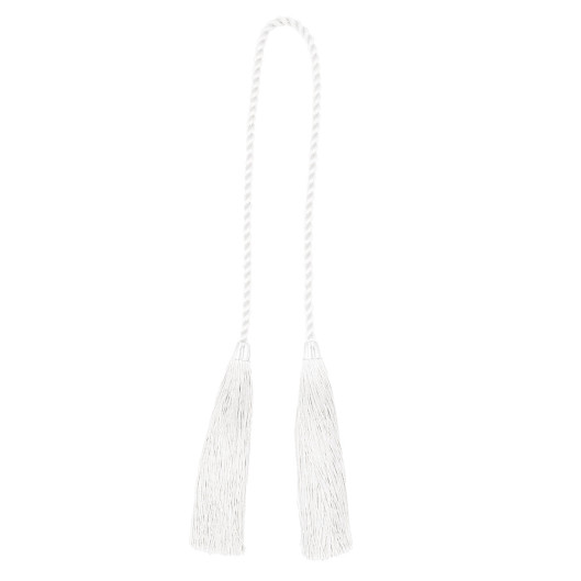 Abraçadeira de Tecido Luna com 60cm - Branco - 1120-70 Abraçadeira de Tecido Luna com 60cm - Branco - 1120-70