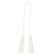 Abraçadeira de Tecido Luna com 60cm - Branco - 1120-70 Abraçadeira de Tecido Luna com 60cm - Branco - 1120-70