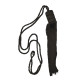 Abraçadeira de Tecido e Pingente Space com Corda 75cm a 150cm - Preto - 1114-40 Abraçadeira de Tecido e Pingente Space com Corda 75cm a 150cm - Preto - 1114-40