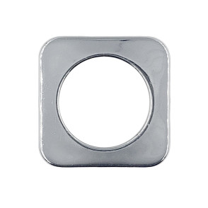 Ilhos Quadrado 28mm - Cromado