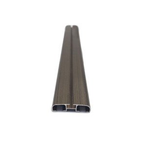 2700-08 - Trilho Slim Simples - Ouro Velho - 6m