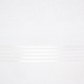 Tecido Linho Voil Strip 222 - (01) Branco - 2.80m - (12865)