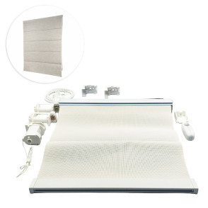 Kit de Persiana Romana - Shantung BK - 20093-2