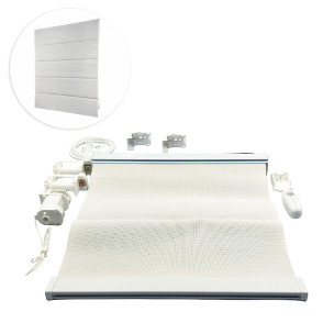 Kit de Persiana Romana - Milano Trans - White 1101