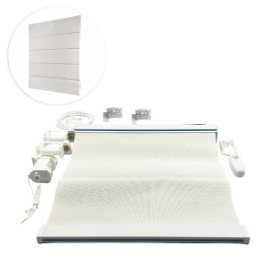 Kit de Persiana Romana - Milano BK - White 1901