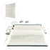 Kit de Persiana Romana - Milano BK - White 1901