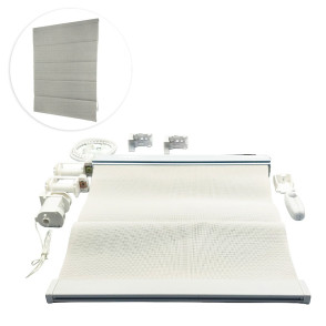 Kit de Persiana Romana - Figueira BK - Chalk