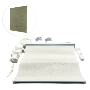 Kit de Persiana Romana - Magnum BK - Bege/Bege