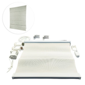 Kit de Persiana Romana - Napoles BK - Creme