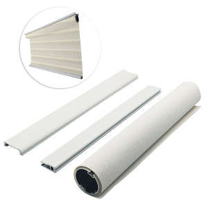 Kit de Persiana Rolô - Noblete Translucido - 471 White