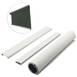 Kit de Persiana Rolô - Magnum BK - Senior Grey