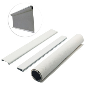 Kit de Persiana Rolô - Magnum BK - Smoke White
