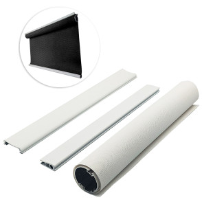 Kit de Persiana Rolô - Brisk BK - Black