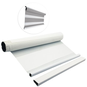 Kit de Persiana Double Vision - Classic - Cinza 09