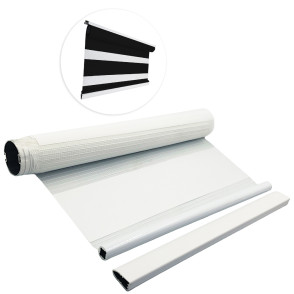 Kit de Persiana Double Vision - Classic - Preto 12