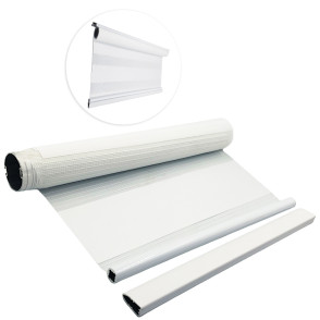 Kit de Persiana Double Vision - Mexico BK - White