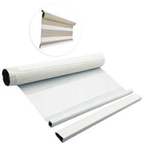 Kit de Persiana Double Vision - Mexico Trans - Brown