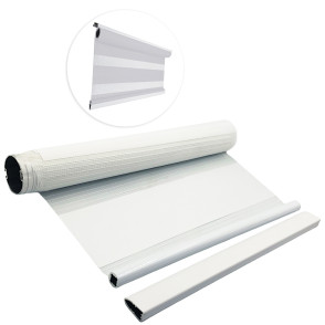 Kit de Persiana Double Vision - Mexico Trans - Grey