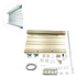Kit de Persiana Horizontal 16mm Lisa (0.21) Padrão - Ice