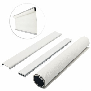 Kit de Persiana Rolô - Screen 3% - Branco