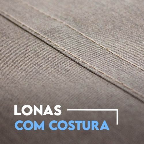 Lonas com costura