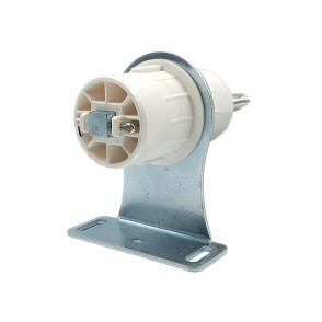 Suporte Reforçado Redondo Com Juncao para Tubo 56mm - Metal Suporte Reforçado Redondo Com Juncao para Tubo 56mm - Metal