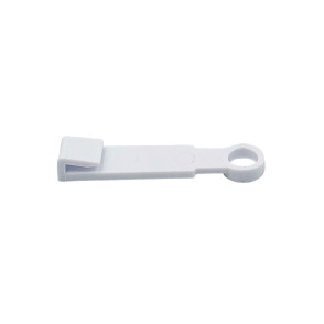 Gancho da Ponteira Wave Cortina Motorizada - Branco Gancho da Ponteira Wave Cortina Motorizada - Branco