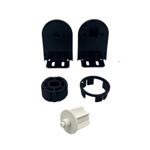 Kit Instalação Motor 35 Para Tubo 41MM - Preto